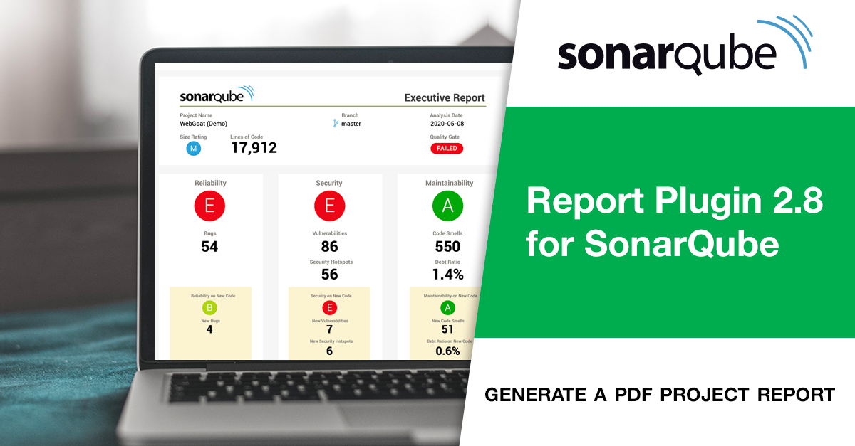 Portada de Nueva versión del plugin de informes para SonarQube