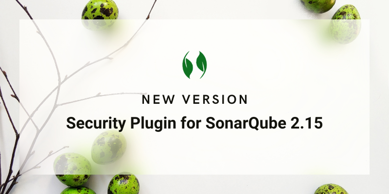 Portada de Nuovi endpoint per il SonarQube Security Plugin!