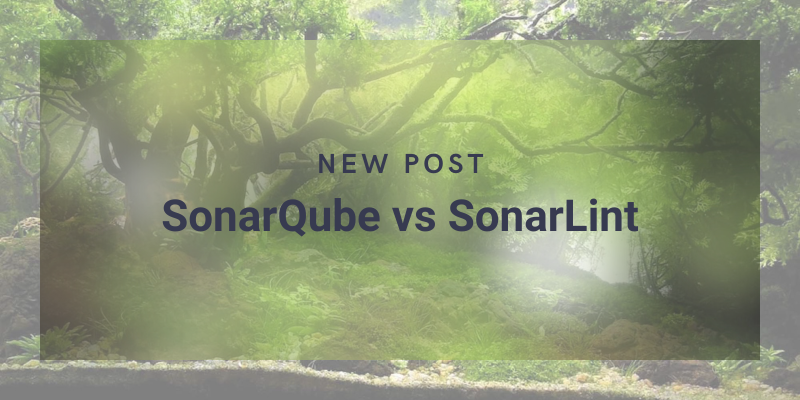 Portada de Quali sono le differenze tra SonarQube e SonarLint?