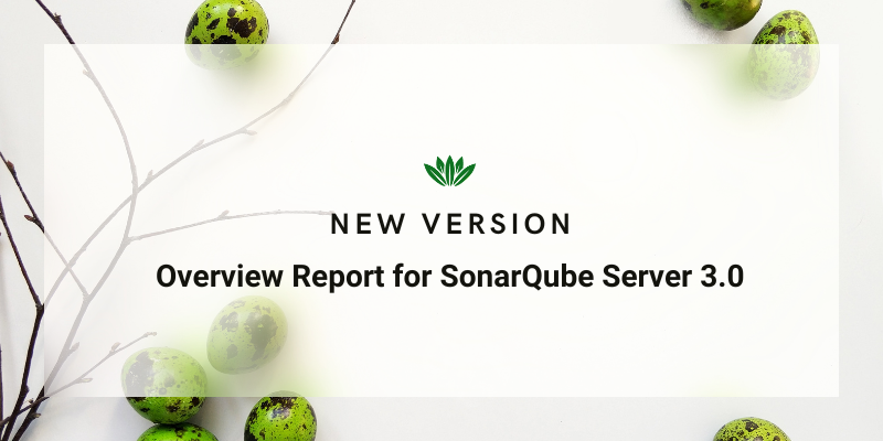 New version of the Overview Report for SonarQube™ Server now available! cover