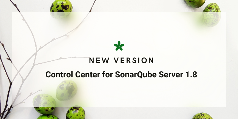 Control Center for SonarQube™ Server 1.8 cover