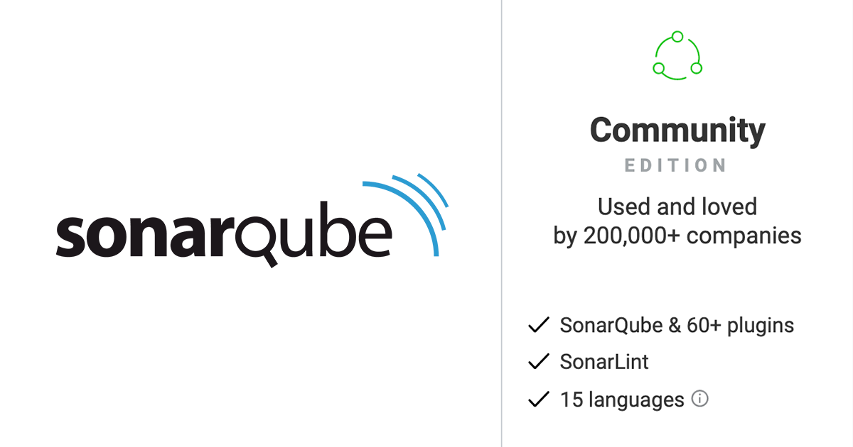 Portada de Sonarqube Community Edition e i plugins disponibili