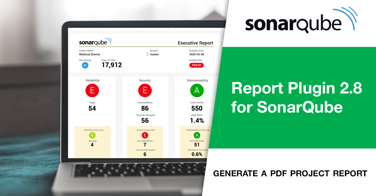 Portada de Nuova versione del plugin di reportistica per SonarQube